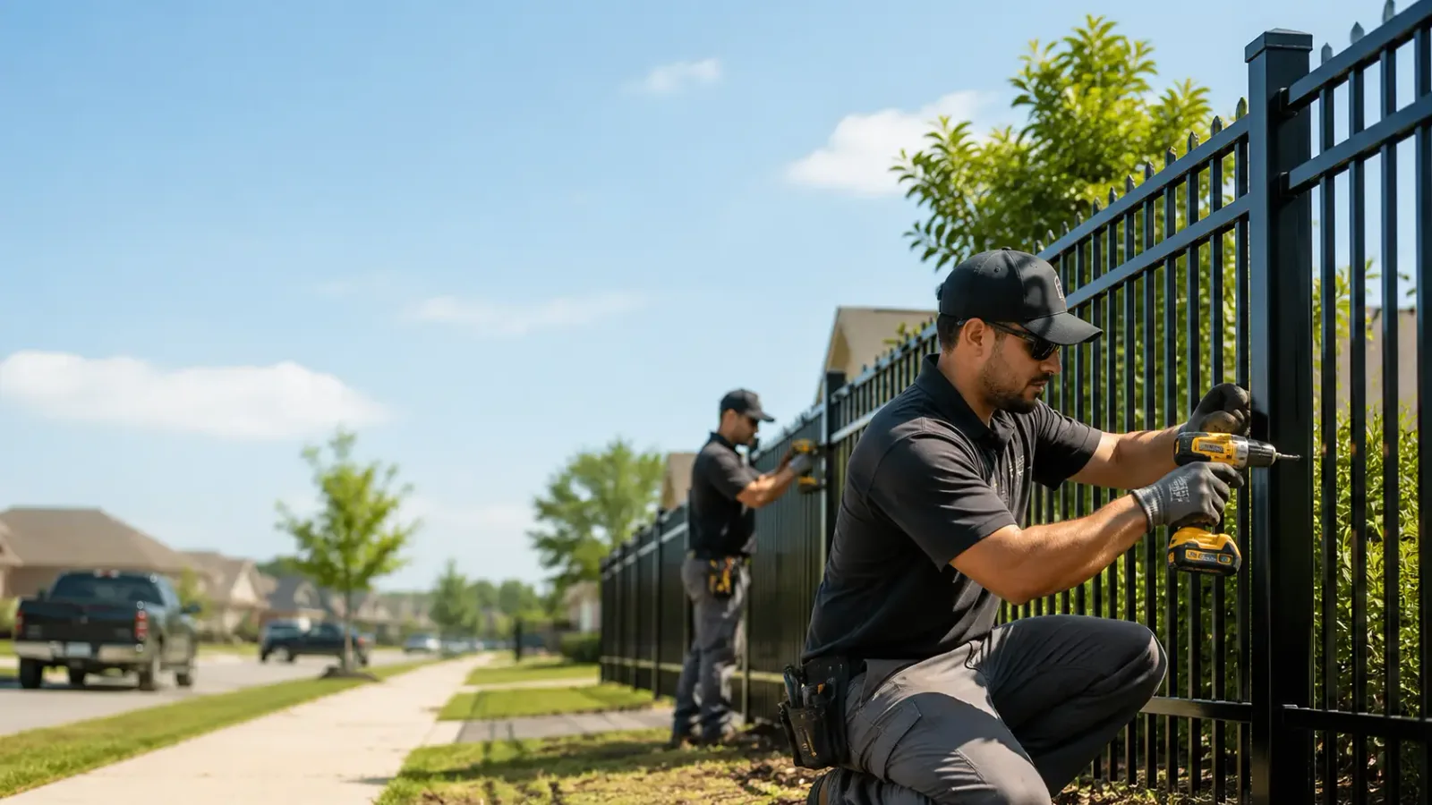 Metal Fence Installation in Martin, PA